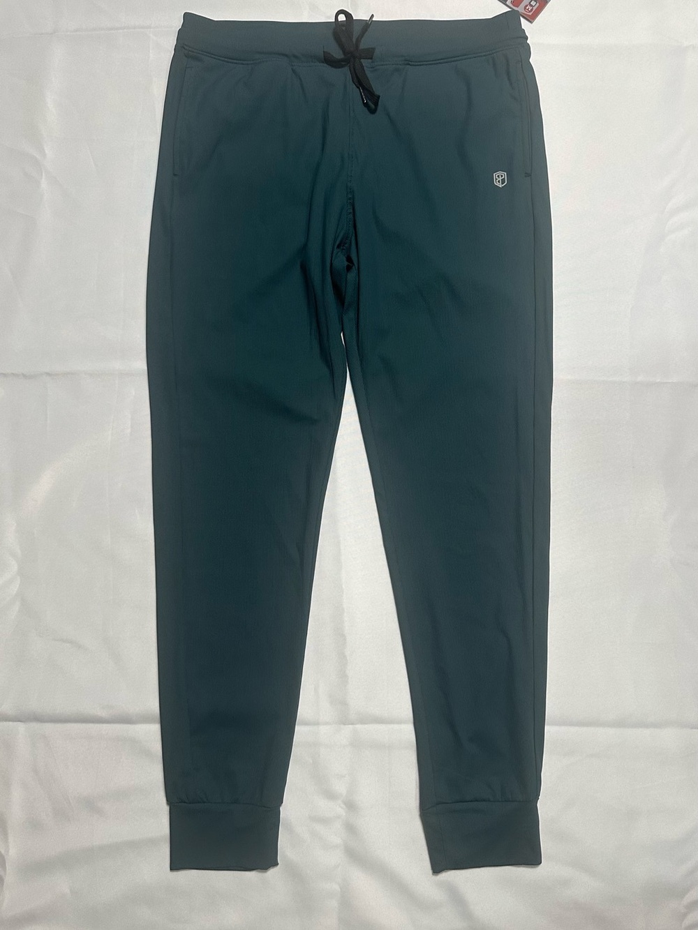 Born Primitive Men's Dark Teal Green Performance Joggers